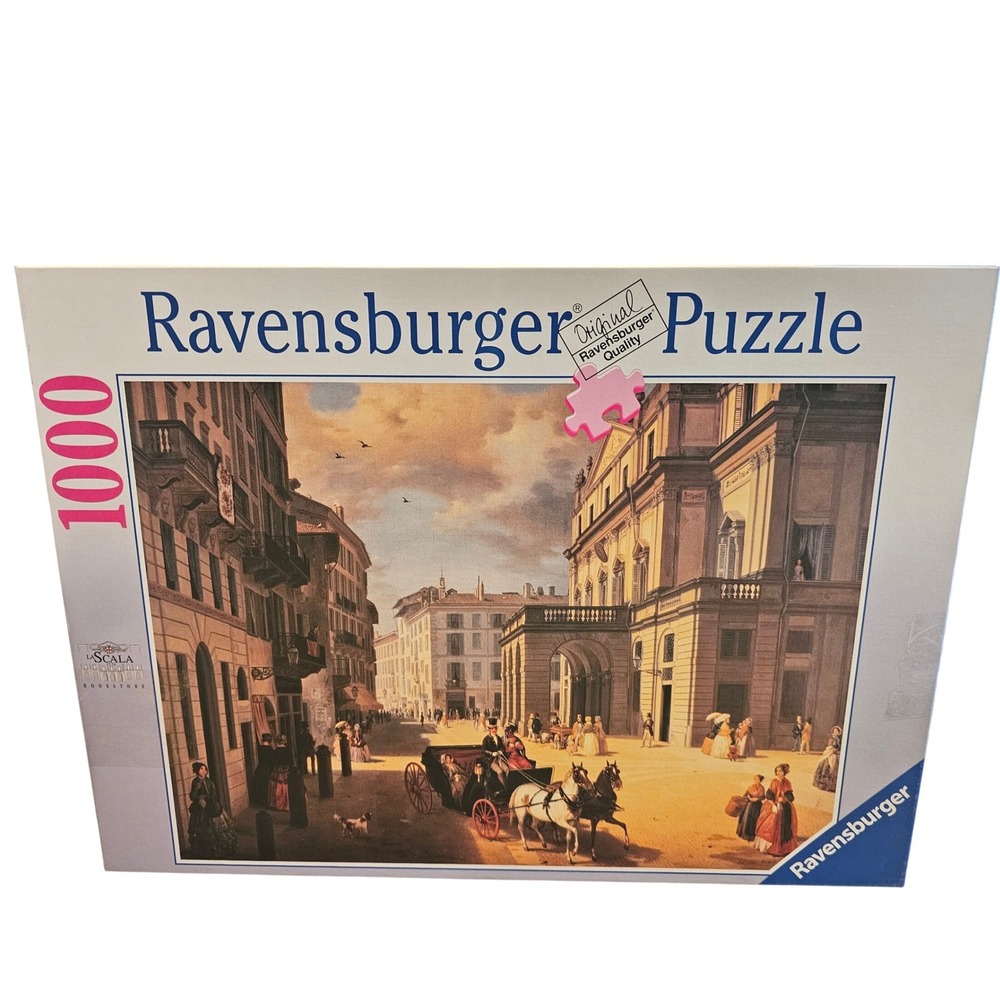Ravensburger 1000 Piece Puzzle‎ Teatro alla Scala Milan Italy Inganni 154067